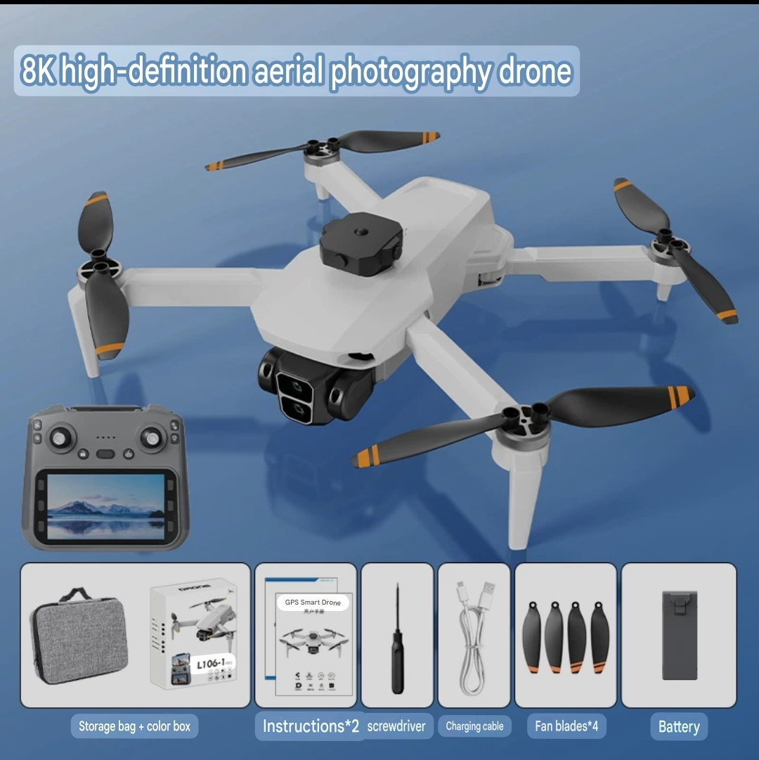 B8S 8K Professional GPS Drone – Ultra Long Range & Smart Obstacle Avoidance