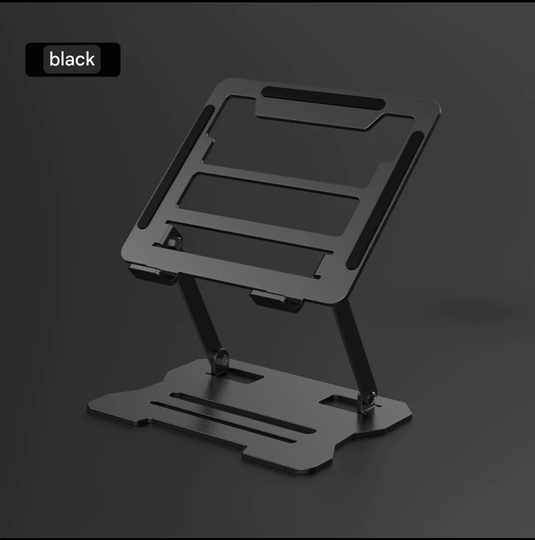 360° Rotating Laptop Stand – Adjustable Vertical Riser for 18-Inch Gaming Laptops & Tablets