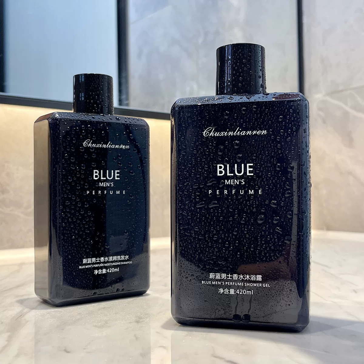 Azure Perfume Shower Gel – Long-Lasting 72H Fragrance & Moisturizing Body Wash