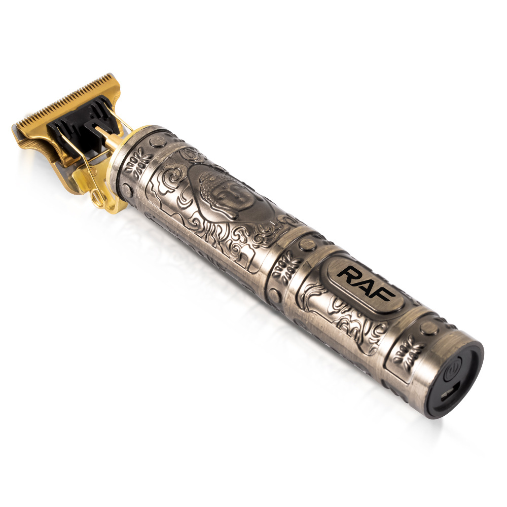 RAF European Standard Electric Hair Clipper – Professional Salon-Grade Oily Hair Trimmer