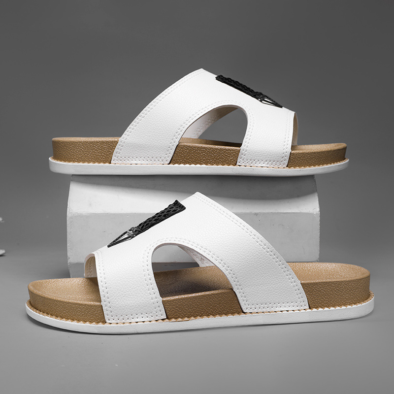 Men’s Summer Outdoor Fashion Sandals – Trendy Beach Flip Flops
