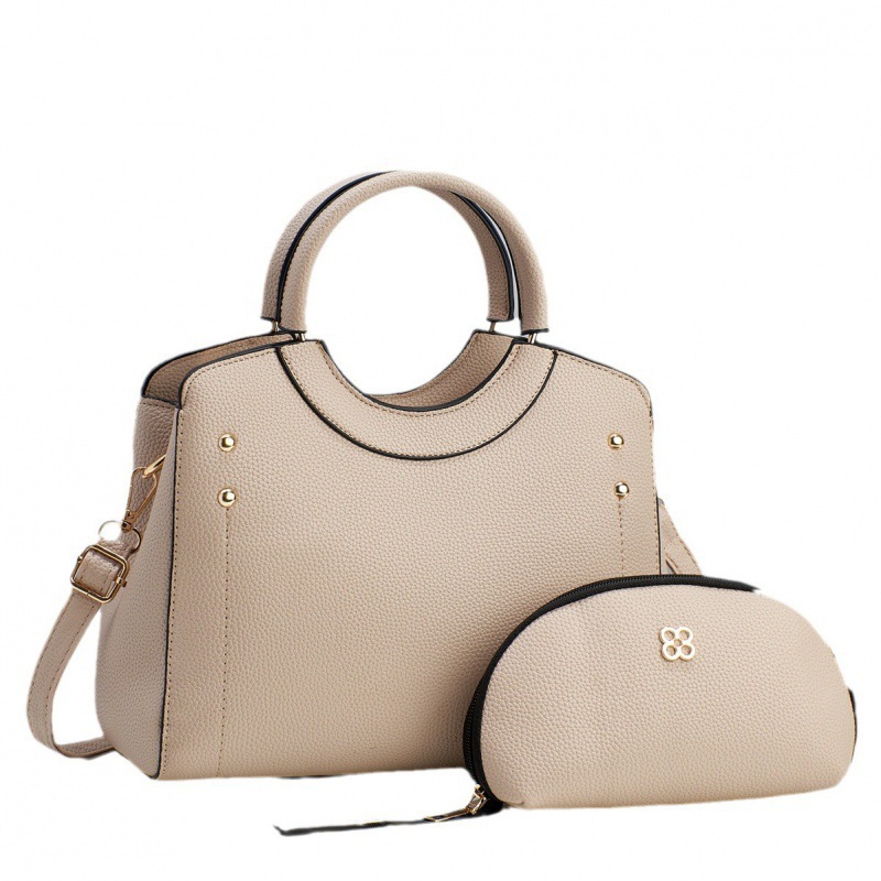 Two-Piece Large Capacity Shoulder & Crossbody Handbag Set