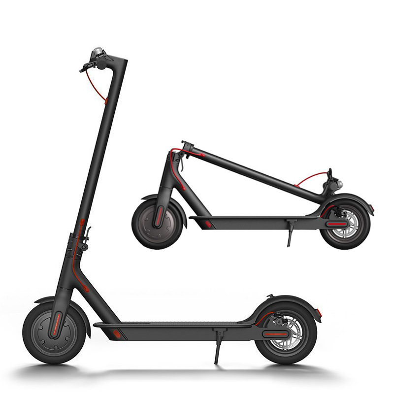 Electric Scooter – 8.5 Inch Foldable Lightweight Two-Wheel Portable Scooter