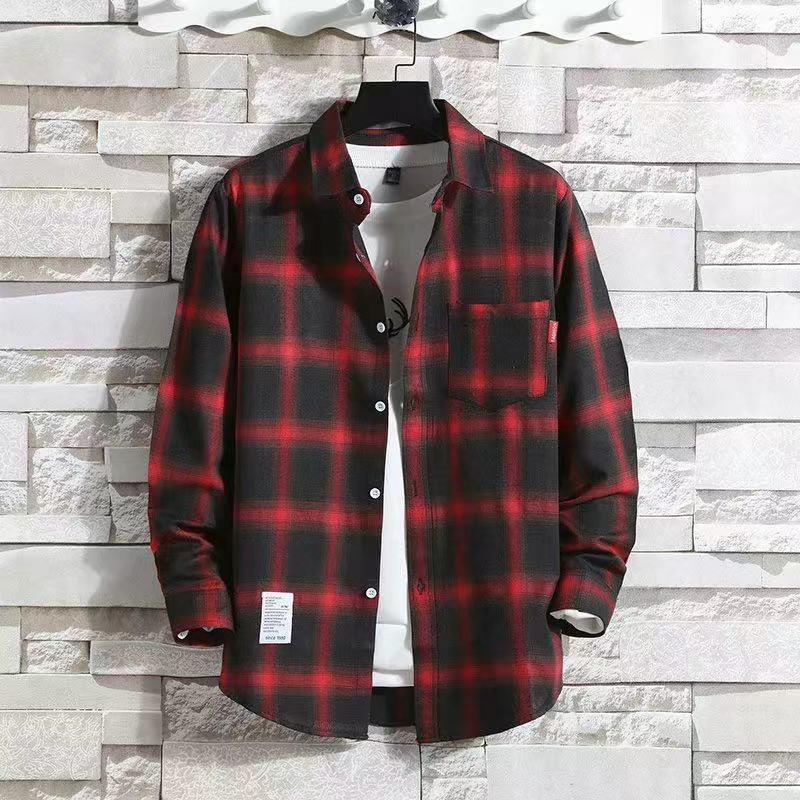Metro Plaid Overshirt – Unisex Hong Kong Street Vibe