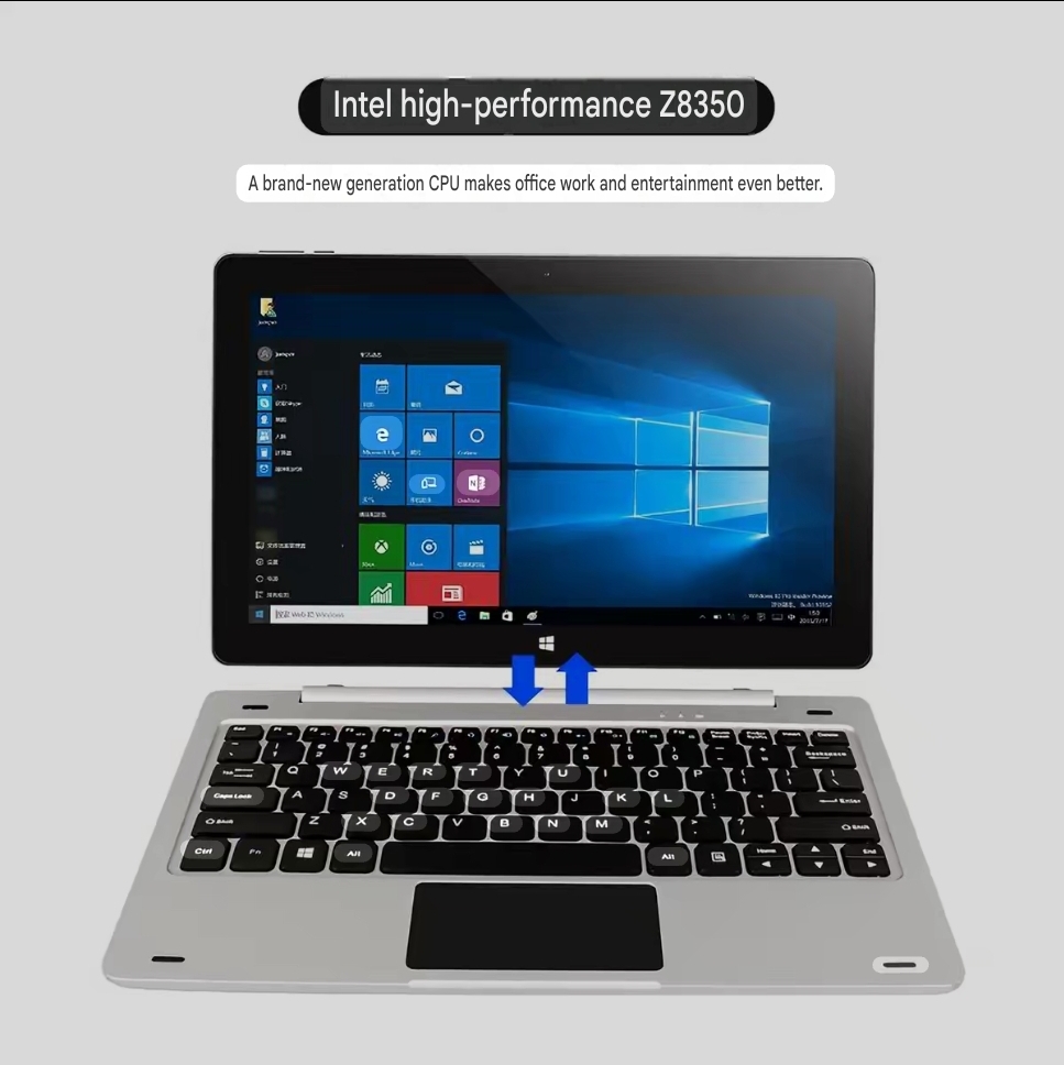 EZpad 6 PC Detachable PC with Windows System, Suitable for Stock Trading and Office Use, Win10 64gb