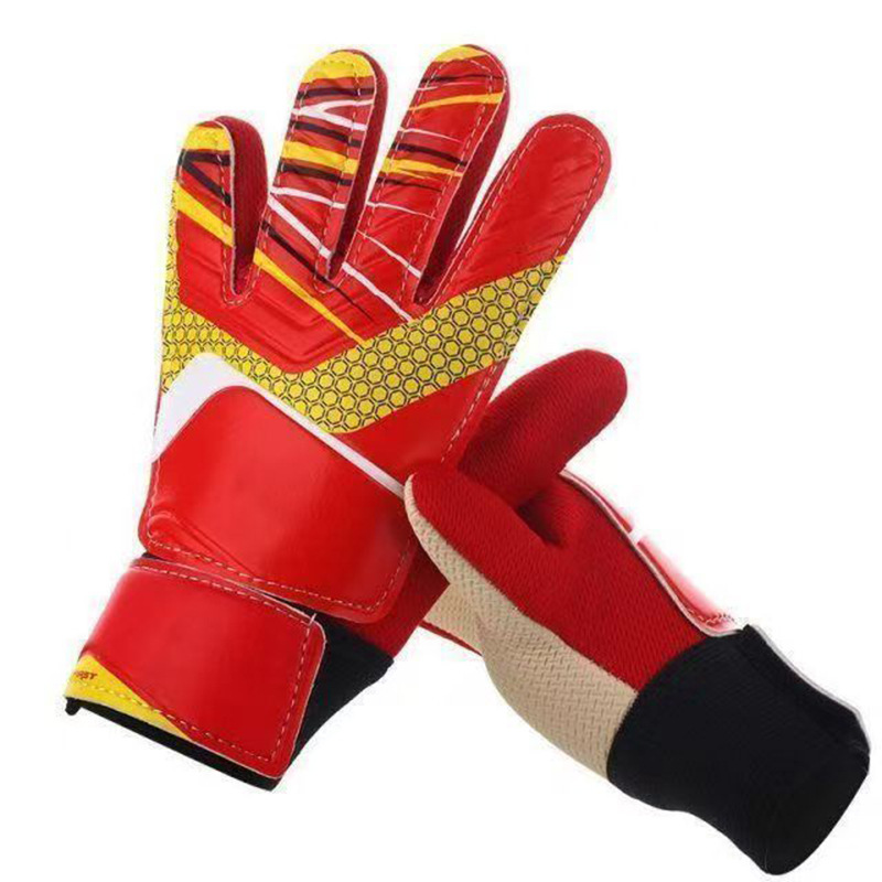 Professional Goalkeeper Gloves with Finger Guards – Thickened Latex, Non-Slip Grip for Adults & Kids