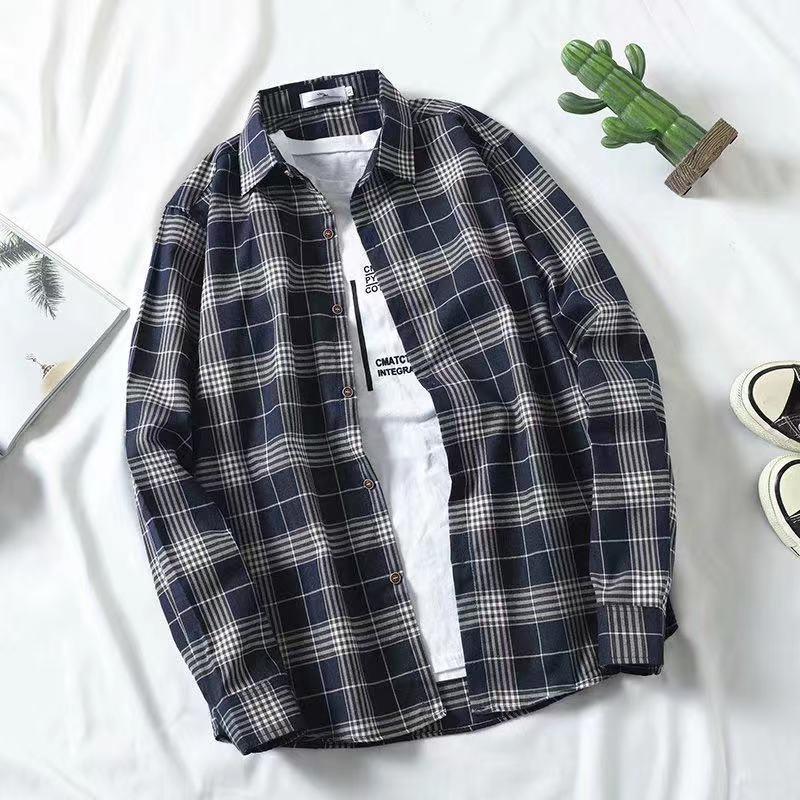 Metro Plaid Overshirt – Unisex Hong Kong Street Vibe