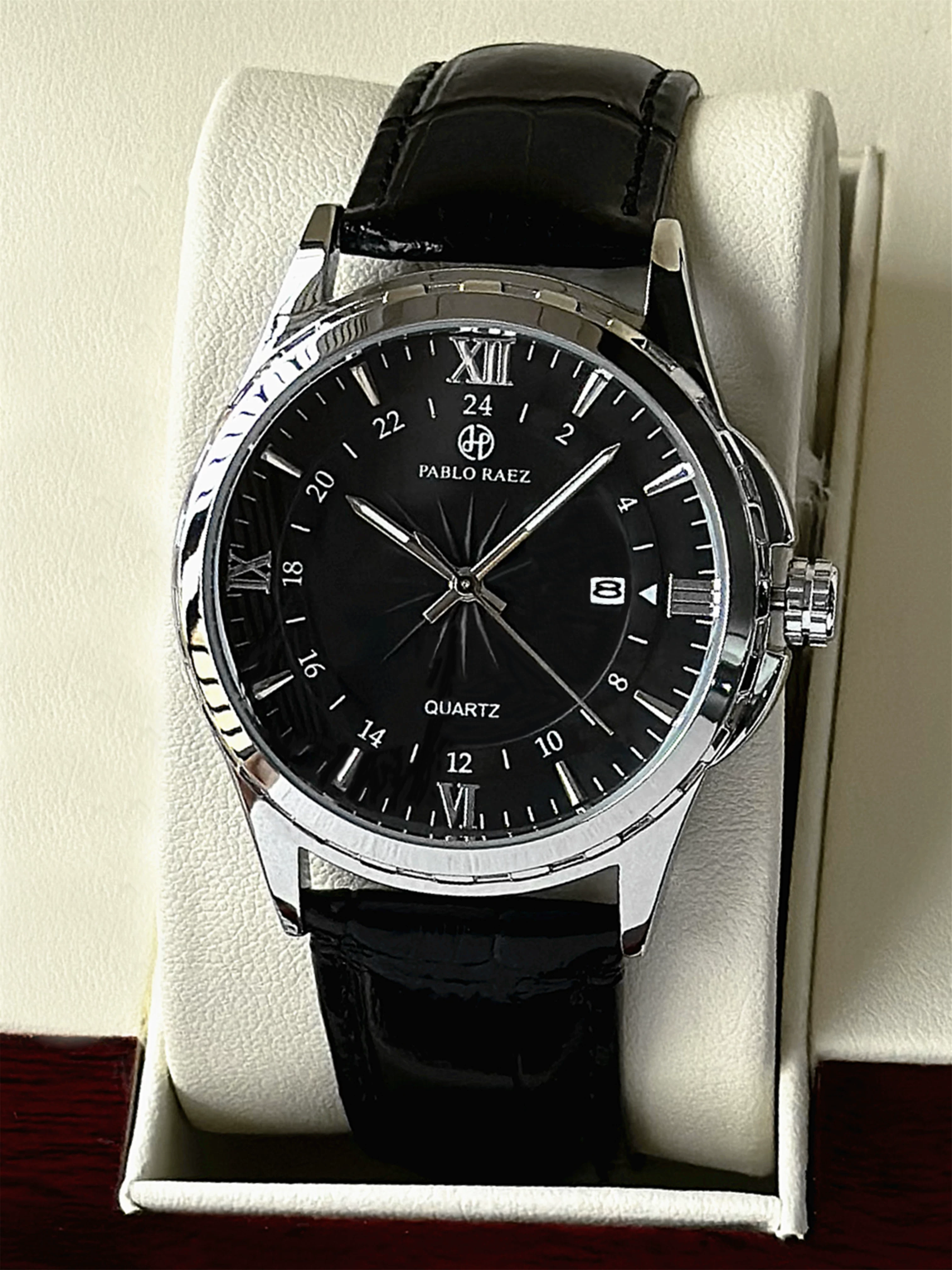 Pablo Rae Roman Quartz Watch – Waterproof, Classic & Youthful Elegance