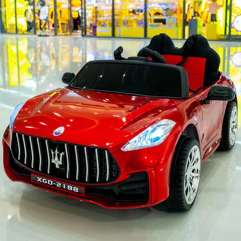 Children’s Four-Wheel Electric Ride-On Car – Remote Control, Rechargeable, for Boys & Girls