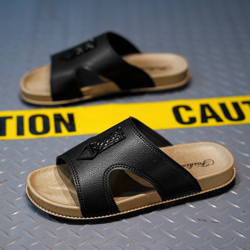 Men’s Summer Outdoor Fashion Sandals – Trendy Beach Flip Flops
