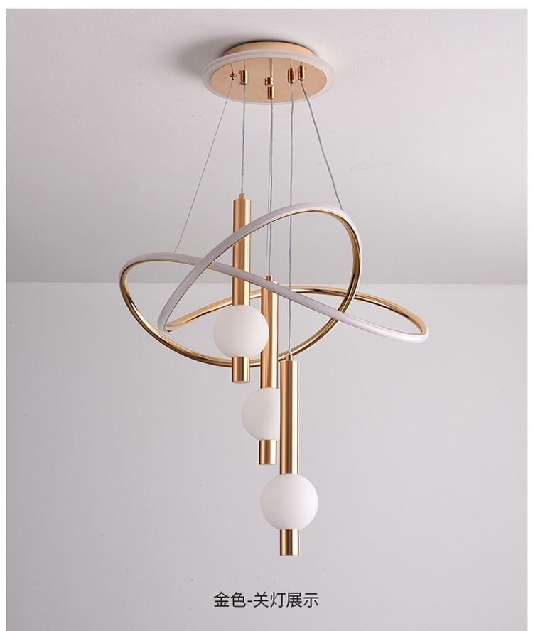 Lollipop Living Room & Bedroom Chandelier – Scandinavian High-End Indoor Lamp